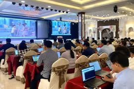 Hội nghị được tổ chức nhằm giúp cán bộ phong trào triển khai thực hiện hiệu quả việc xây dựng đời sống văn hóa và công tác gia đình tại địa phương. Ảnh: Lam Nguyên