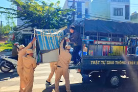 Phường Pleiku tăng cường lập lại trật tự đô thị