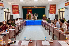 Giám sát công tác phòng cháy chữa cháy và cứu nạn cứu hộ tại phường Quy Nhơn Tây.