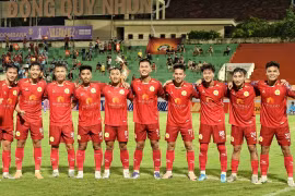 Quy Nhơn United chia điểm với Huế trên sân nhà