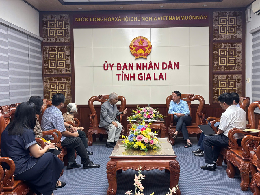 Quang cảnh buổi làm việc. Ảnh: Đức Hải quang-canh-buoi-lam-viec.jpg