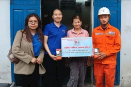 Đoàn phường Quy Nhơn triển khai các công trình chào mừng Đại hội Đảng