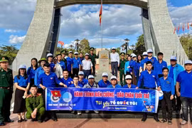 Hành trình biên cương - Dấu chân tuổi trẻ.