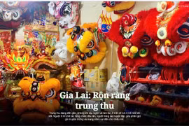 Gia Lai: Rộn ràng trung thu