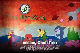 Thư viện xanh về làng Canh Tiến