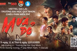 Trường Đại học Quy Nhơn tổ chức chiếu miễn phí phim “Mưa đỏ”.