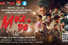 Trường Đại học Quy Nhơn tổ chức chiếu miễn phí phim “Mưa đỏ”.