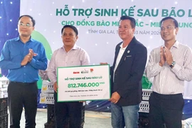 Gia Lai: Hỗ trợ sinh kế cho 55 hộ dân xã Ngô Mây