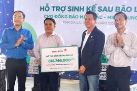 Gia Lai: Hỗ trợ sinh kế cho 55 hộ dân xã Ngô Mây