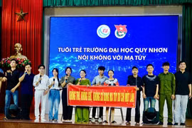 Gia Lai: Tuyên truyền phòng, chống ma túy và lừa đảo trên không gian mạng cho hơn 400 sinh viên