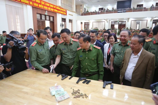 Cục Cảnh sát Hình sự hoàn tất kết luận điều tra vụ cướp ngân hàng.