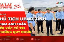 Chủ tịch UBND tỉnh Phạm Anh Tuấn tiếp xúc cử tri phường Quy Nhơn