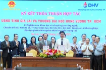 Gia Lai và Trường Đại học Hùng Vương TP. Hồ Chí Minh hợp tác tạo đột phá về chuyển đổi số và kinh tế số.