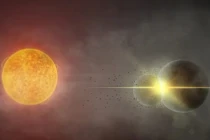 Điều xảy ra với Trái Đất 4,5 tỉ năm trước vừa lặp lại giữa trời?