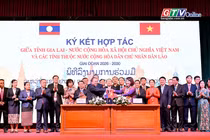 Toàn cảnh Gia Lai 24h: Gia Lai và 4 tỉnh Nam Lào tăng cường hợp tác toàn diện