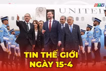 Tin thế giới ngày 15-4: Ông Trump tiết lộ: Đàm phán Mỹ - Iran có thể nối lại trong 2 ngày tới 