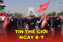 Tin thế giới ngày 8-7: Mỹ tiến hành loạt không kích mới nhằm vào Iran, siết trừng phạt dầu mỏ 