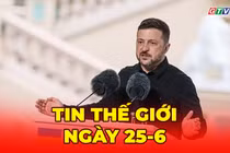 Tin thế giới ngày 25-6: Ukraine dồn dập tập kích lãnh thổ Nga, Moscow thành "pháo đài" kiên cố