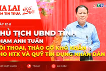 Điểm tin trưa: Chủ tịch UBND tỉnh Phạm Anh Tuấn đối thoại, tháo gỡ khó khăn cho HTX và Quỹ tín dụng nhân dân