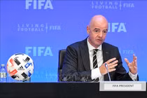 Chủ tịch Liên đoàn Bóng đá thế giới (FIFA) Gianni Infantino.