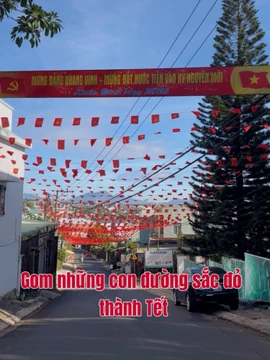 60S Gia Lai: Gom những con đường sắc đỏ thành Tết