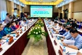 Quang cảnh hội thảo báo Đảng các tỉnh, thành phố khu vực miền Trung-Tây Nguyên lần thứ 11 với chủ đề Báo chí tuyên truyền thúc đẩy Chuyển đổi xanh. Ảnh Hà Duy