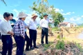 Kiểm tra tiến độ thực hiện dự án kè chống sạt lở bờ sông, suối tại Ia Pa