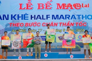 Hào hứng với cung đường chạy An Khê Half Marathon 2024