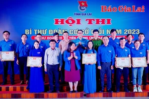 Sôi nổi hội thi Bí thư Đoàn cơ sở giỏi 