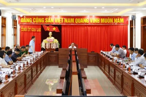 Gia Lai giao ban công tác nội chính quý I-2023