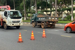 Pleiku: Xe máy tông trực diện xe tải, 1 người bị thương nặng