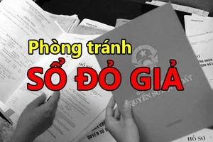 Bắt 4 đối tượng làm giả bìa đỏ đem thế chấp