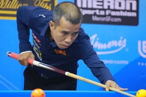 Trần Quyết Chiến vô địch World Cup billiards carom Bogota 2024