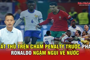 Thất thủ trên chấm penalty trước Pháp, Ronaldo ngậm ngùi về nước