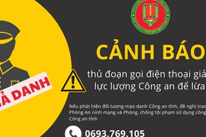 Cảnh báo mạo danh 2 phó giám đốc công an để lừa đảo