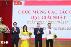 Lễ trao Giải Búa liềm Vàng Khối Doanh nghiệp Trung ương năm 2023