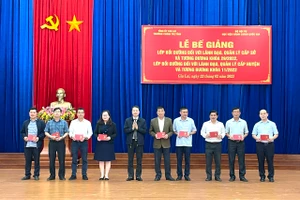 Học viện Hành chính Quốc gia: Trao chứng chỉ cho 60 học viên là lãnh đạo, quản lý cấp sở, huyện 