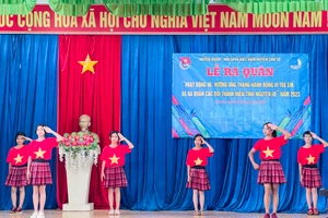 Chư Sê ra quân Chiến dịch Thanh niên tình nguyện hè năm 2023