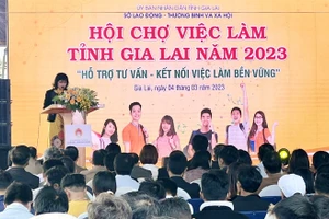 251 lao động được tuyển dụng trực tiếp tại hội chợ việc làm tỉnh Gia Lai năm 2023