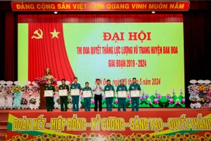 Ban Chỉ huy Quân sự huyện Đăk Đoa: Tổ chức hơn 4.000 ngày công làm công tác dân vận