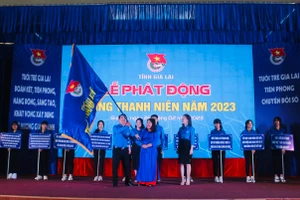 Tỉnh Đoàn Gia Lai phát động Tháng Thanh niên năm 2023