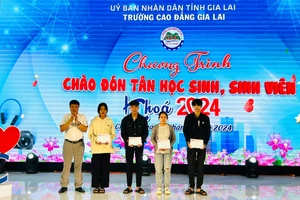 Hơn 400 tân học sinh, sinh viên nhập học tại Trường Cao đẳng Gia Lai