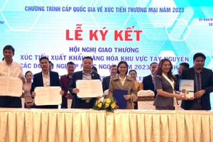 Hội nghị xúc tiến xuất khẩu hàng hóa với doanh nghiệp nước ngoài 