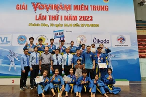 Gia Lai giành 13 tấm huy chương ở Giải Vovinam miền Trung