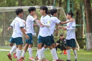 U15 Hoàng Anh Gia Lai bị U15 Quảng Ngãi cầm chân