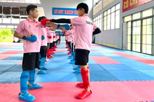 Đội tuyển Karate Gia Lai tập huấn cùng đội Karate Thanh Hóa