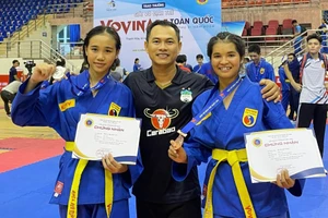 Vovinam Gia Lai giành 4 huy chương ở Giải Vô địch trẻ toàn quốc