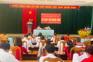 Quang cảnh kỳ họp. Ảnh: Vũ Chi