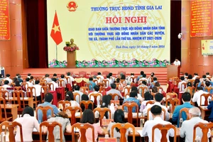 Gia Lai: Khai mạc hội nghị giao ban Thường trực HĐND 2 cấp lần thứ 3