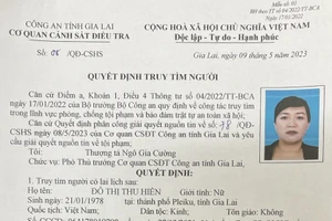 Khởi tố nữ kế toán của UBMTTQ Việt Nam tỉnh Gia Lai